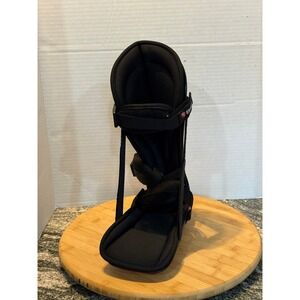 Breg Plantar Fasciitis Night Splint Adjustable Heel Pain Relief Brace Black